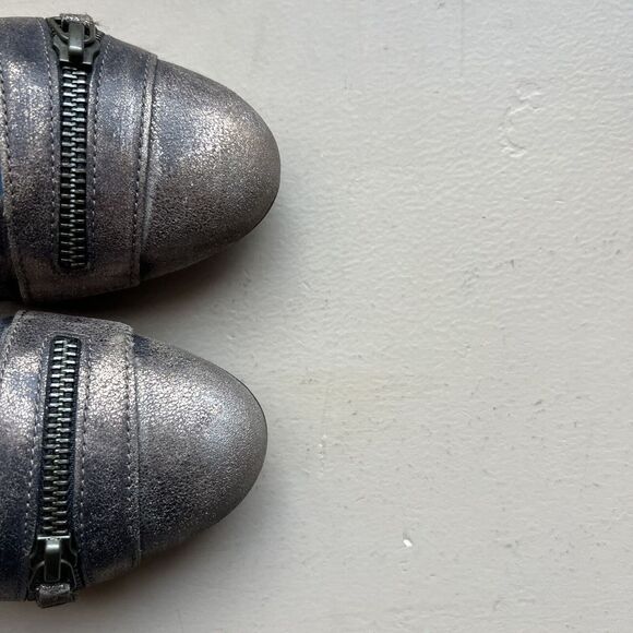 Paul Green Townsend Distressed Metallic Bronze Leather Ballet Flat UK 4.5 US 6.5 - Picture 14 of 16